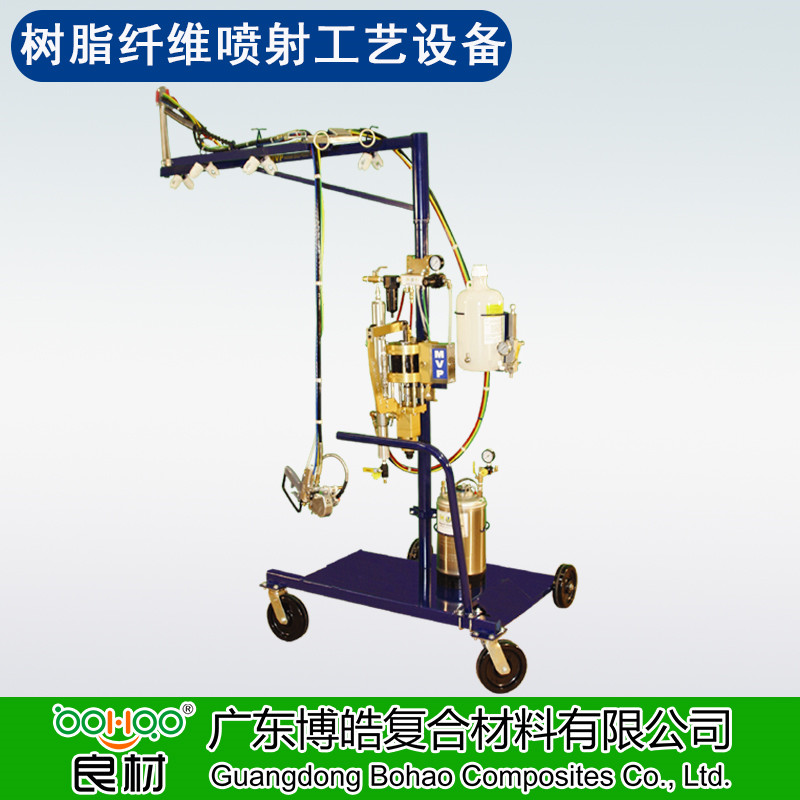 廣東博皓 玻璃鋼噴涂工藝設(shè)備 樹(shù)脂纖維噴射機(jī) FRP玻璃鋼復(fù)合材料噴膠機(jī) 內(nèi)/外混合噴槍及噴射設(shè)備系統(tǒng)配件