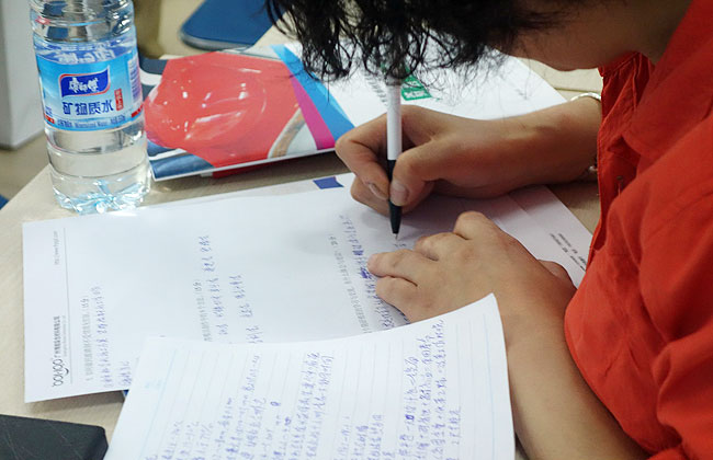 廣州博皓玻璃鋼模具制作培訓班第五期畢業(yè)考試篇